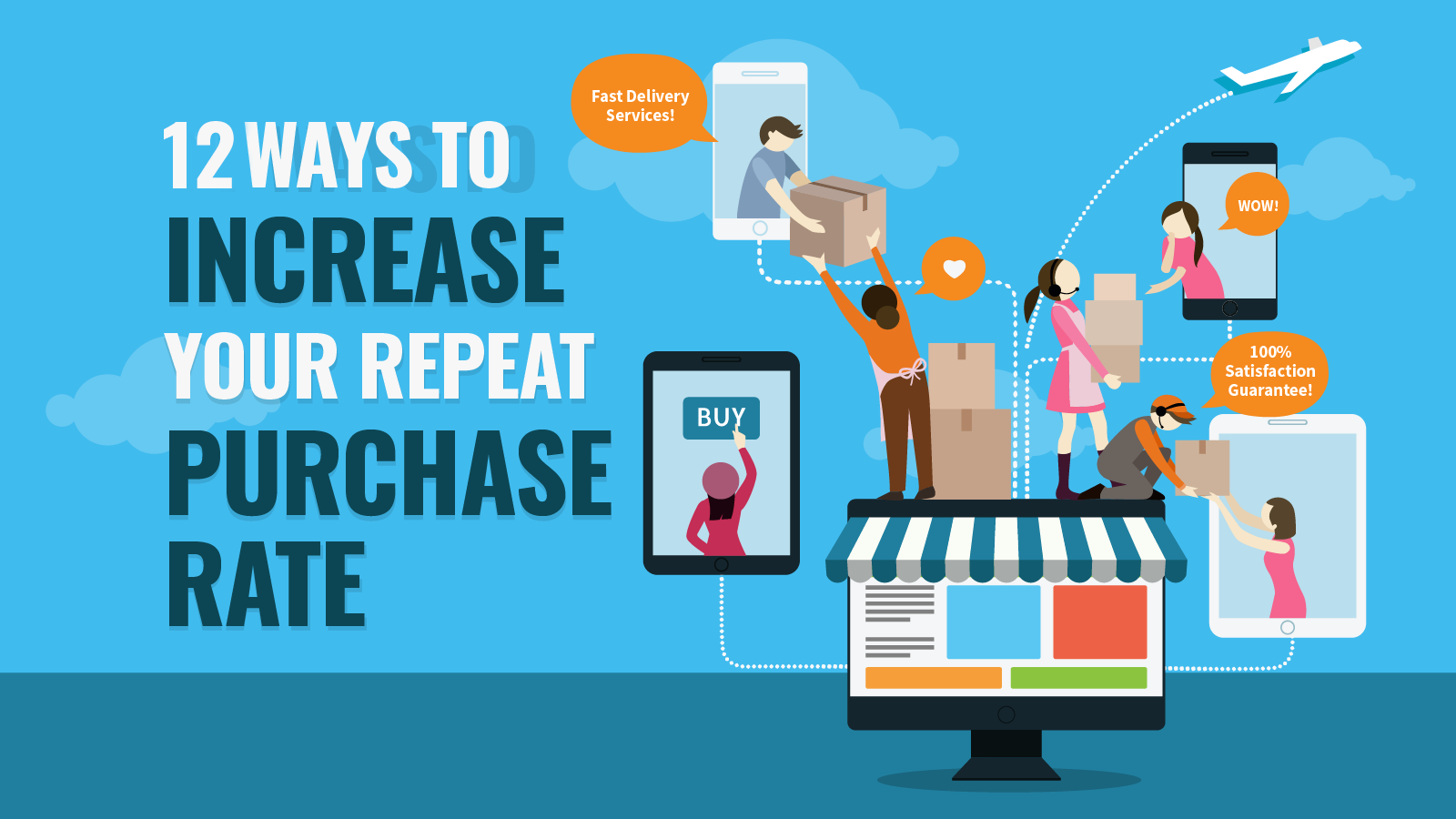 12 Powerful Strategies To Increase Your Repeat Purchase Rate